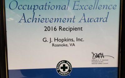 Occupational Excellence Achievement Award