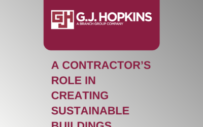 A Contractor’s Role in Creating Sustainable Buildings